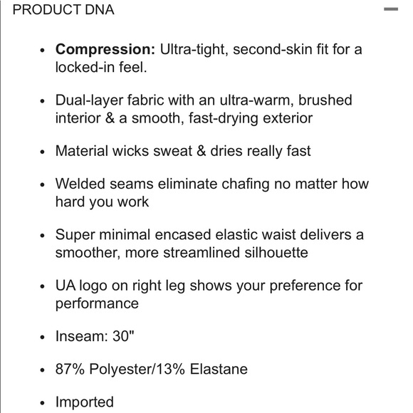 Under Armour Coldgear fitted women’s tight - Picture 3 of 4